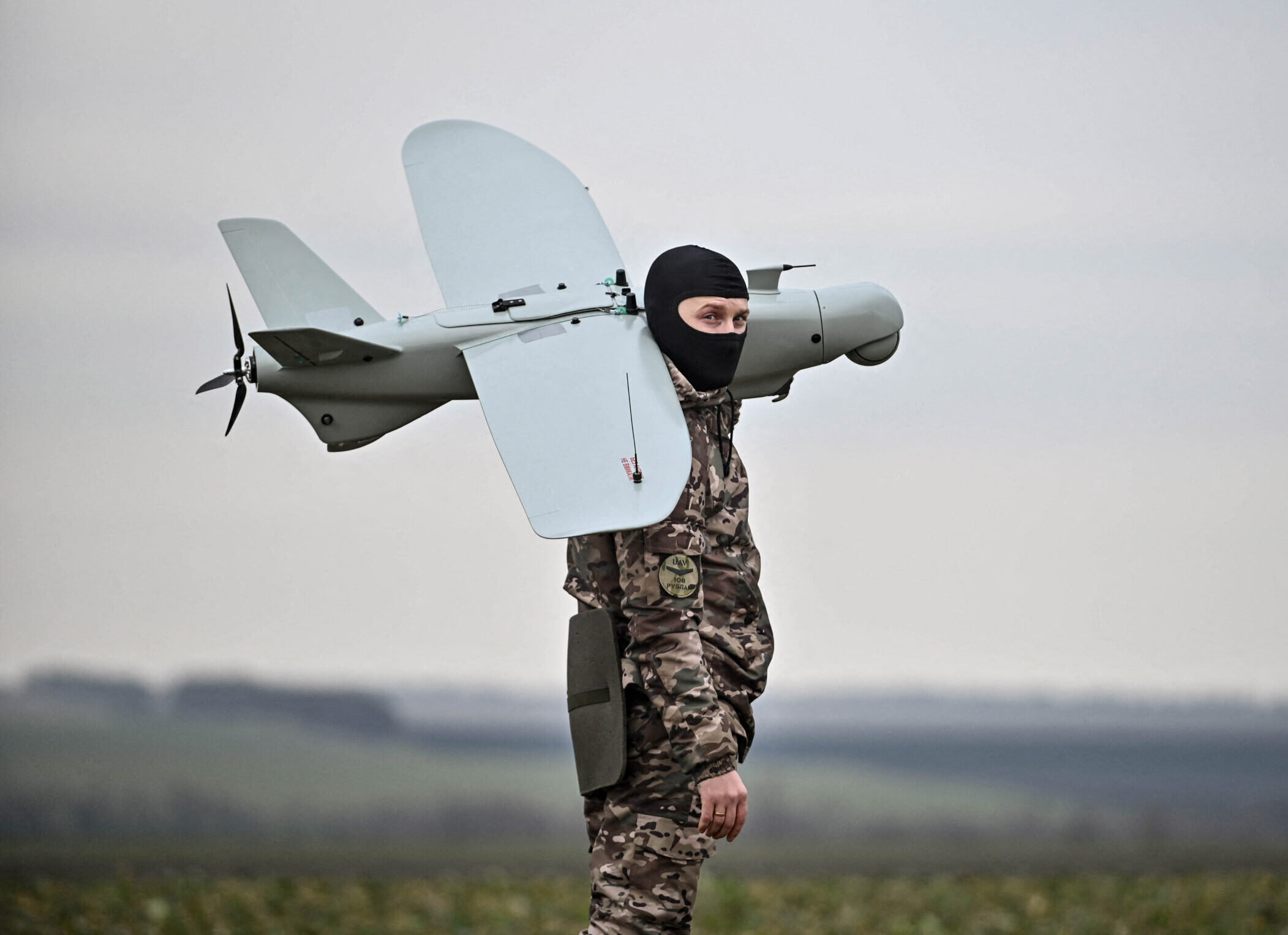 aerial reconnaissance servicemen of 108th territorial defence brigade ukraine